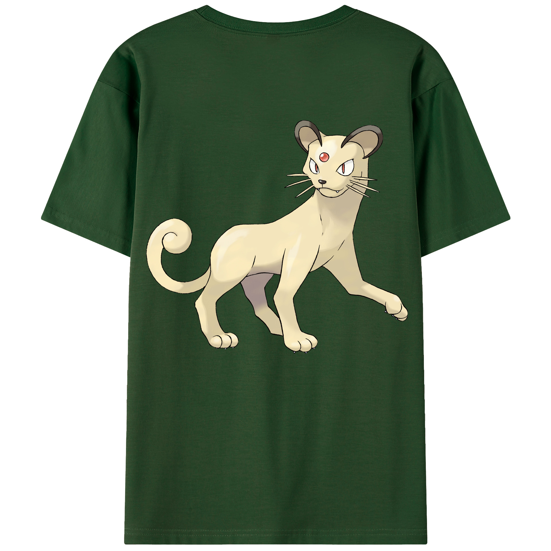 （画像用） ポケットモンスター Pokémon 綿100％半袖Tシャツ（背面プリント）